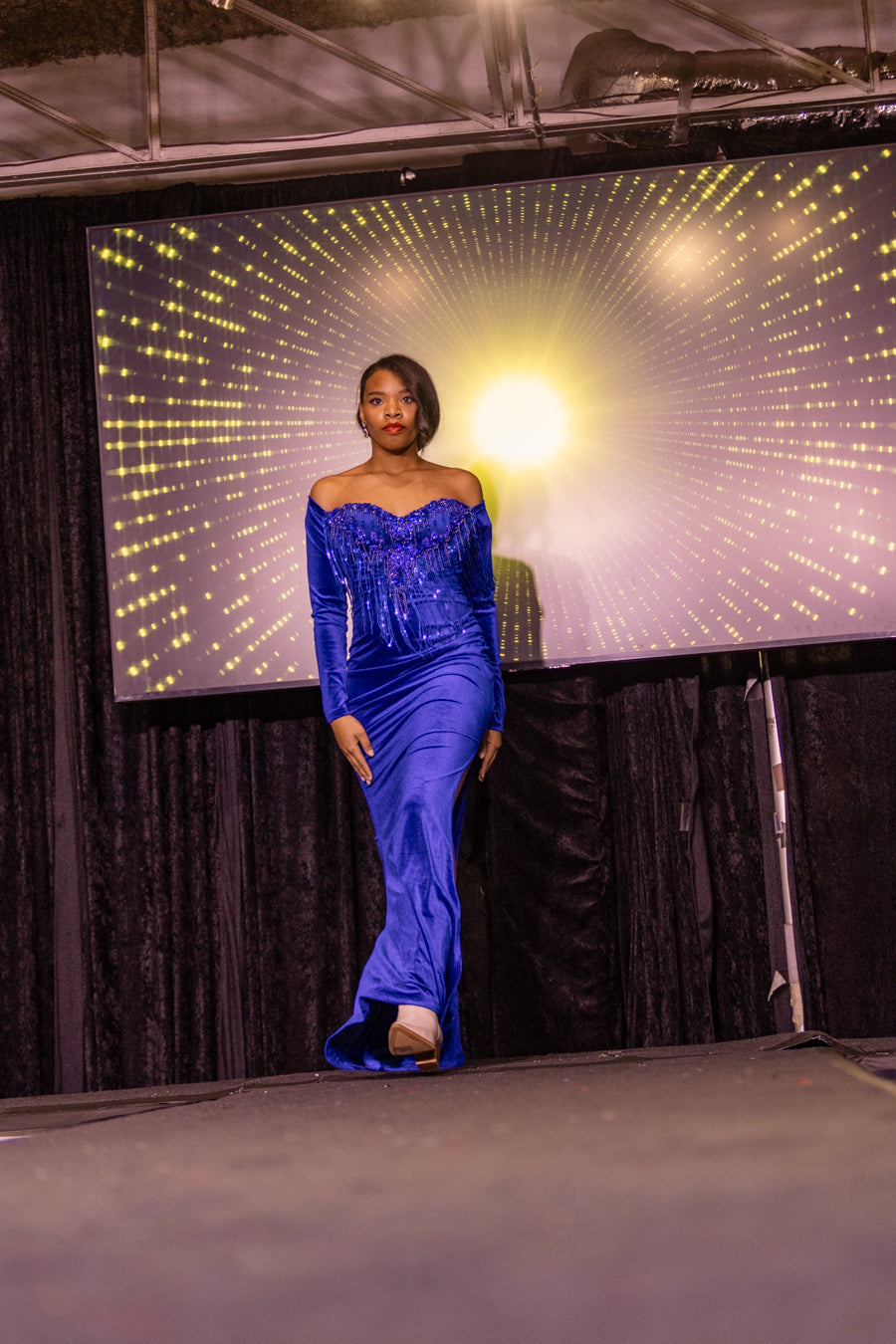 Royal Sapphire Gown