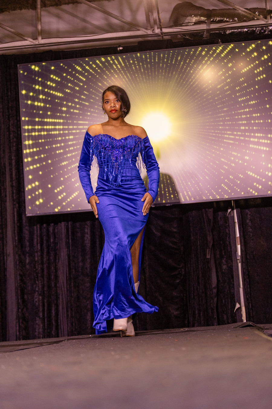 Royal Sapphire Gown