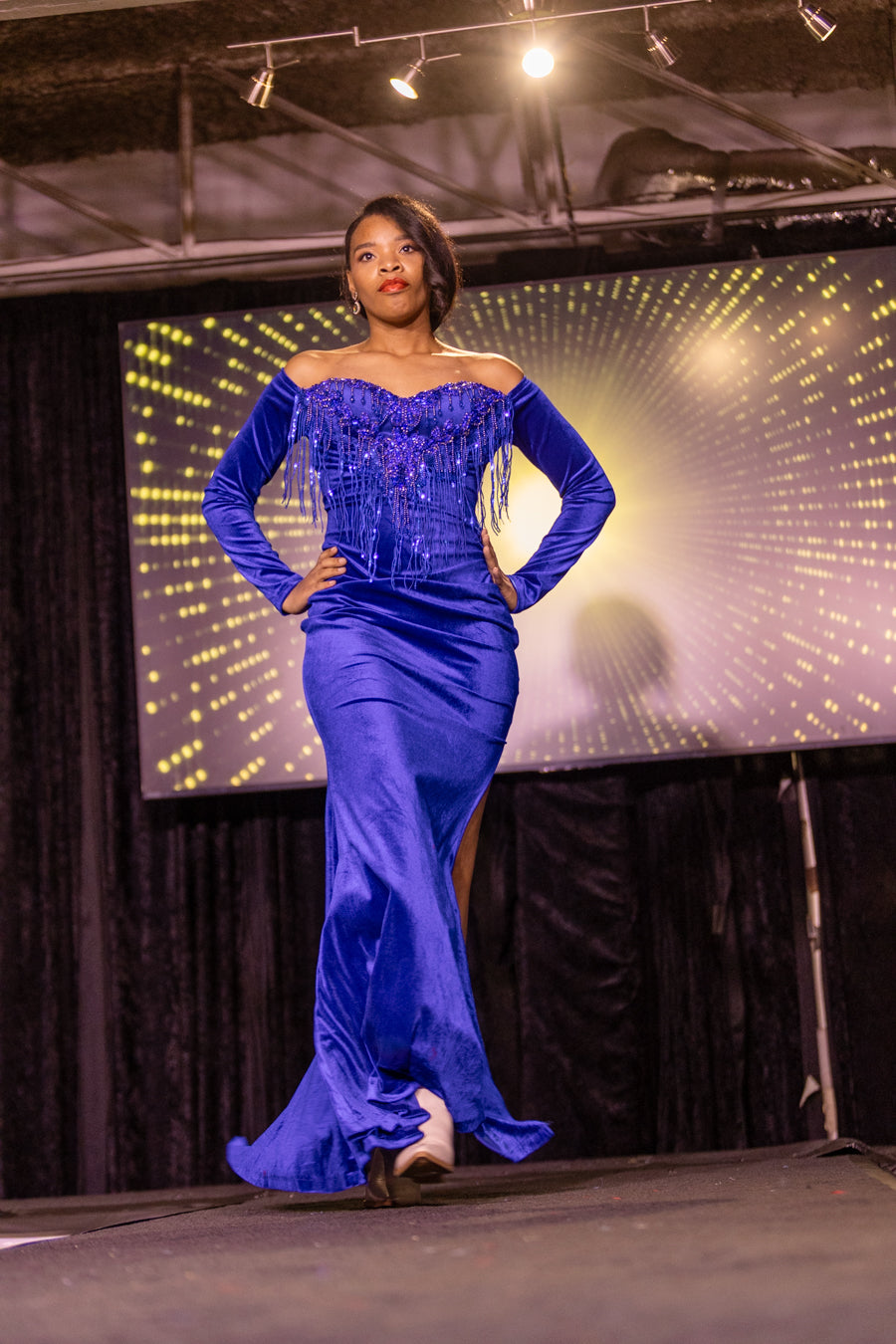 Royal Sapphire Gown
