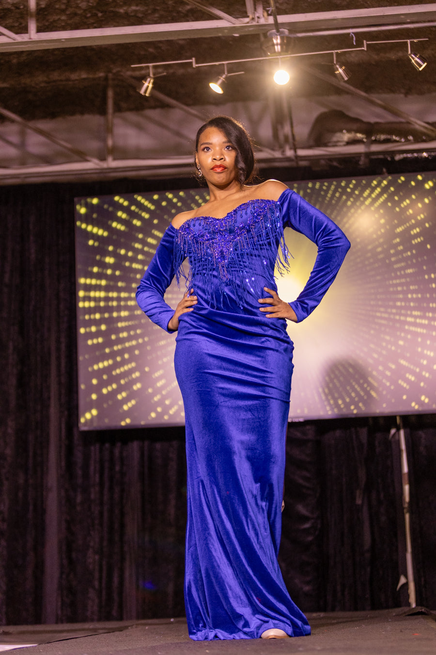 Royal Sapphire Gown